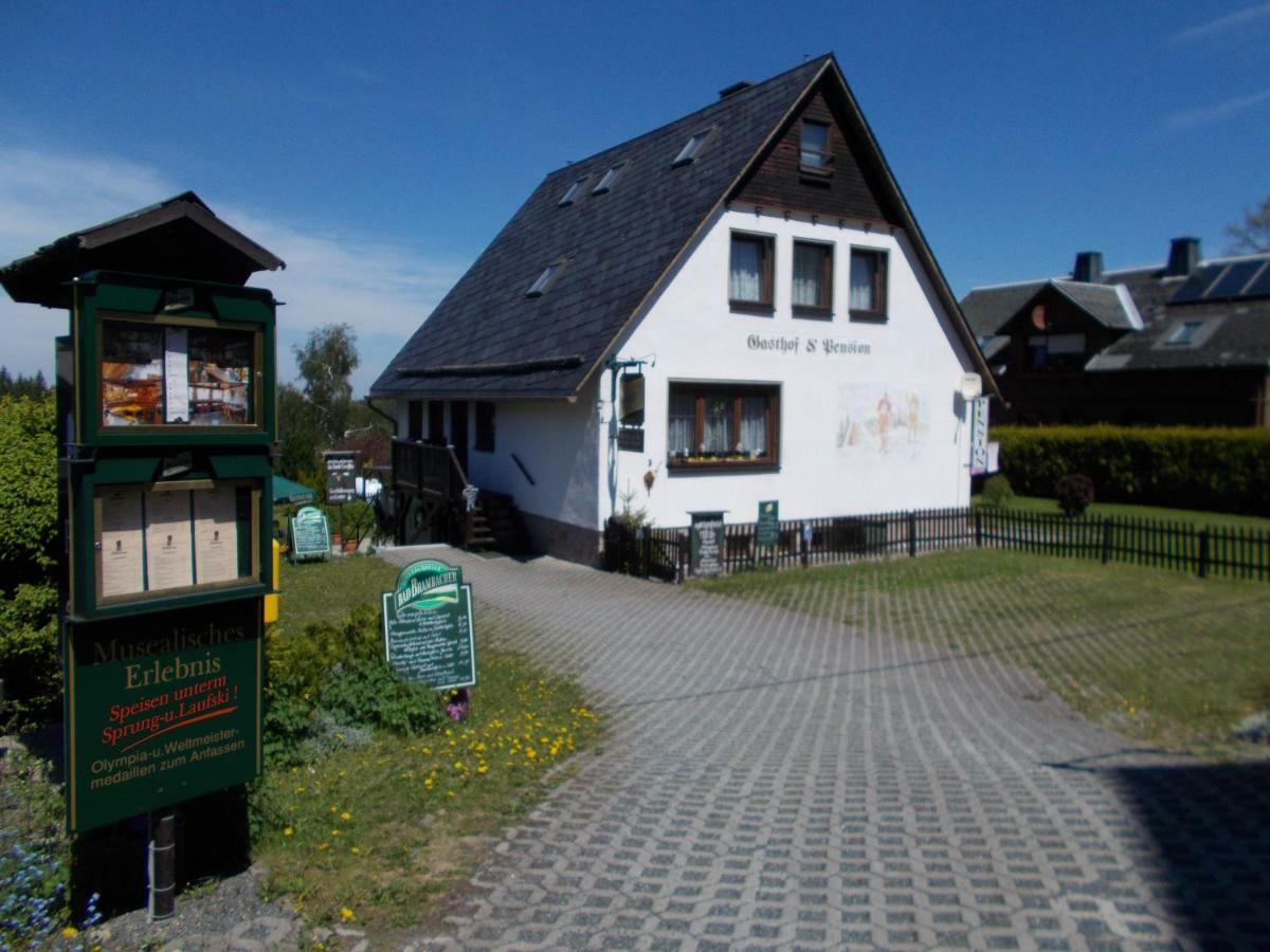 Gaststatte Und Pension Skiklause Klingenthal Kültér fotó